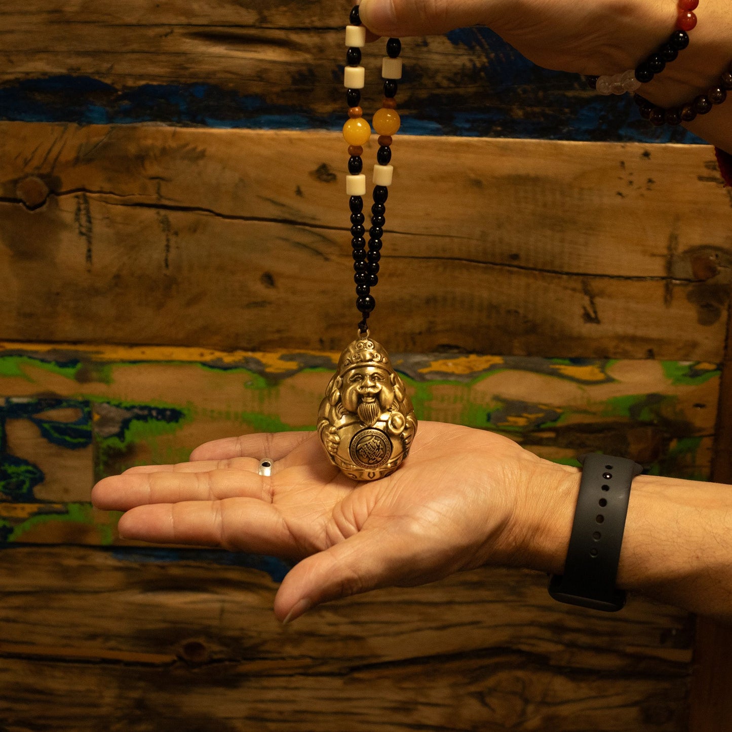 Colgante de Feng Shui - Amuleto DIOS DE LA RIQUEZA