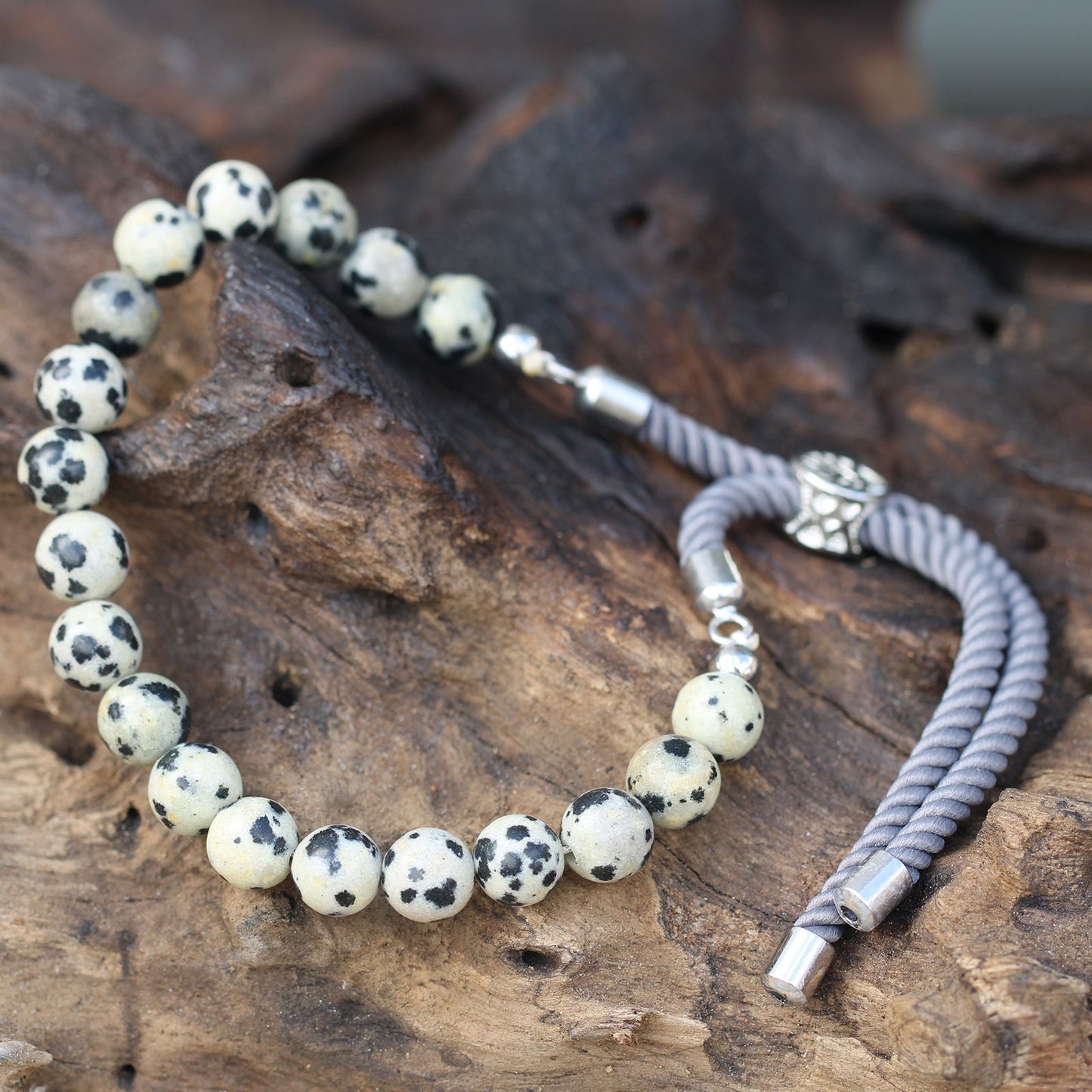 Pulsera de Jáspe Dálmata