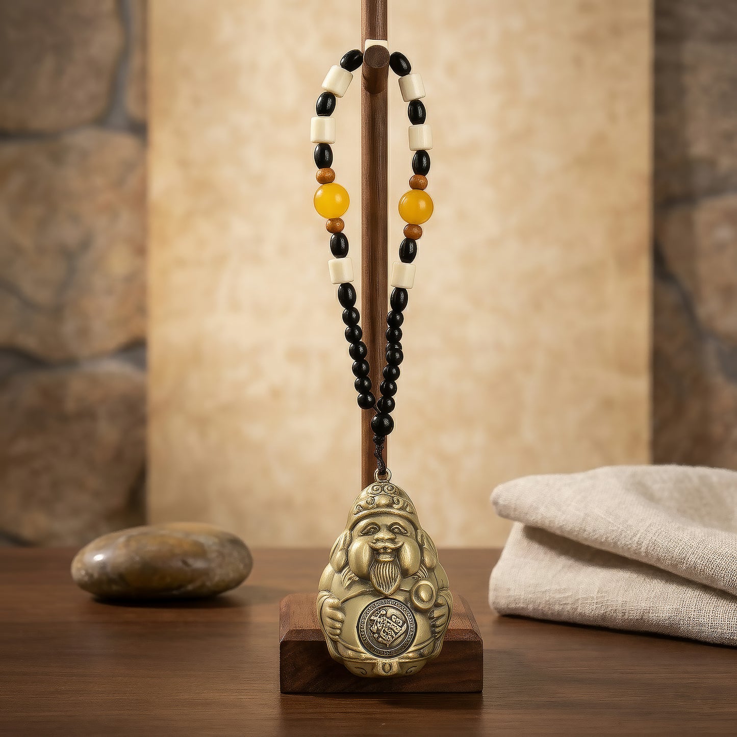 Colgante de Feng Shui - Amuleto DIOS DE LA RIQUEZA