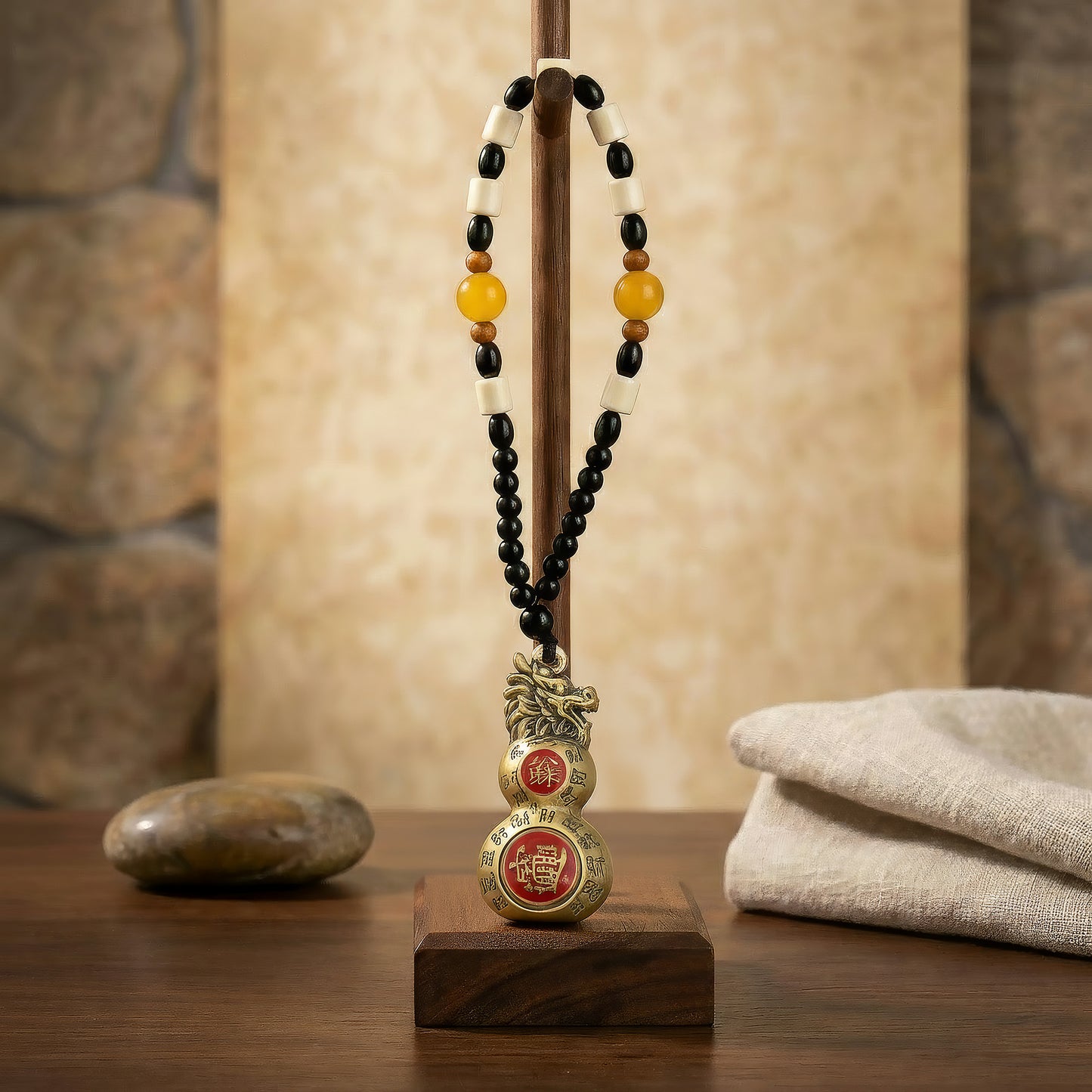 Colgante de Feng Shui - Amuleto SAULUD Y LARGA VIDA