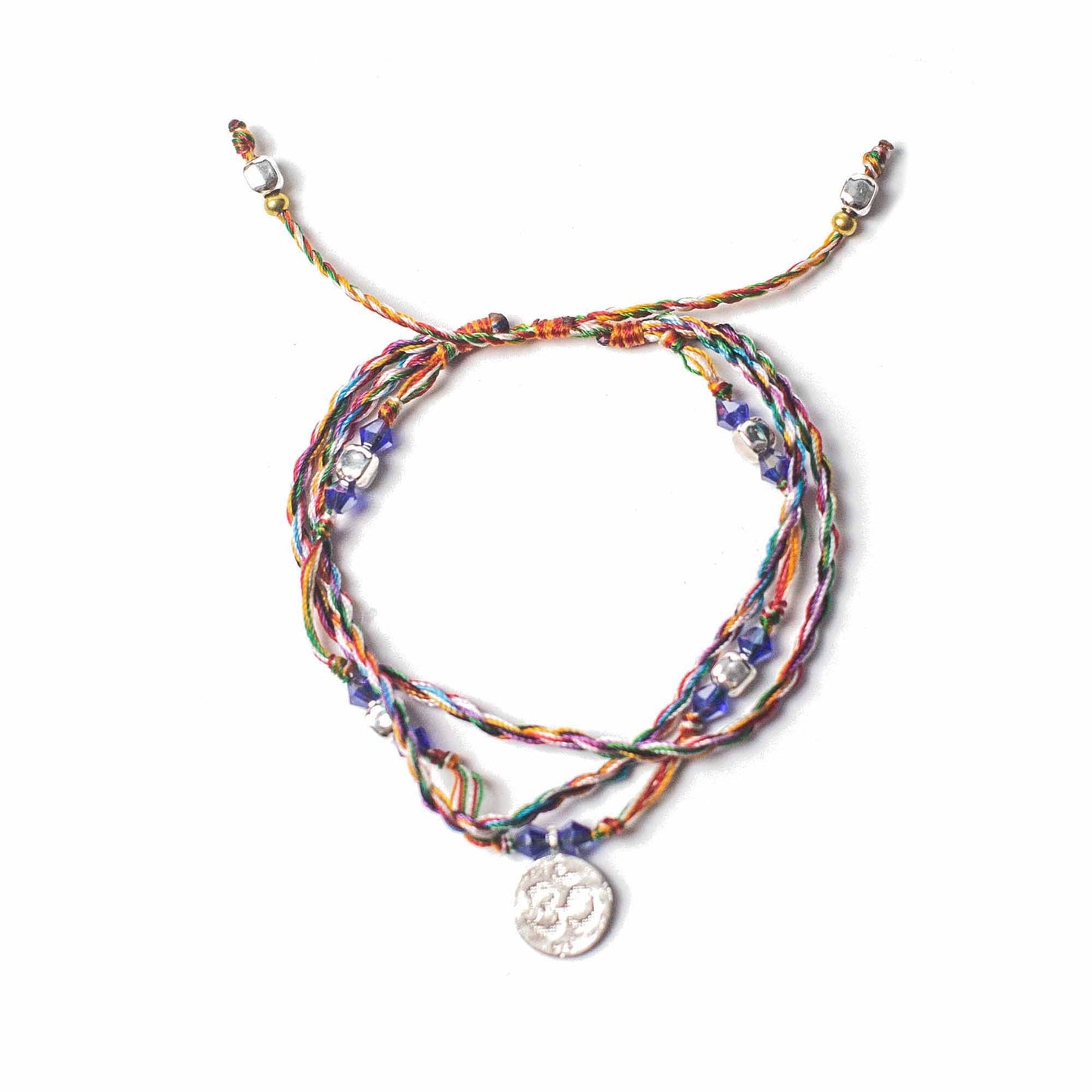 Pulsera de cuerda del templo - OM EN LA SERENIDAD