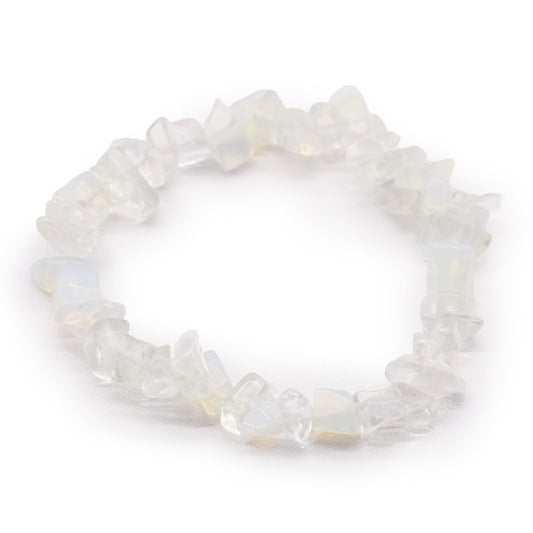 Pulsera de Piedras Preciosas - Opalita - SERENIDAD