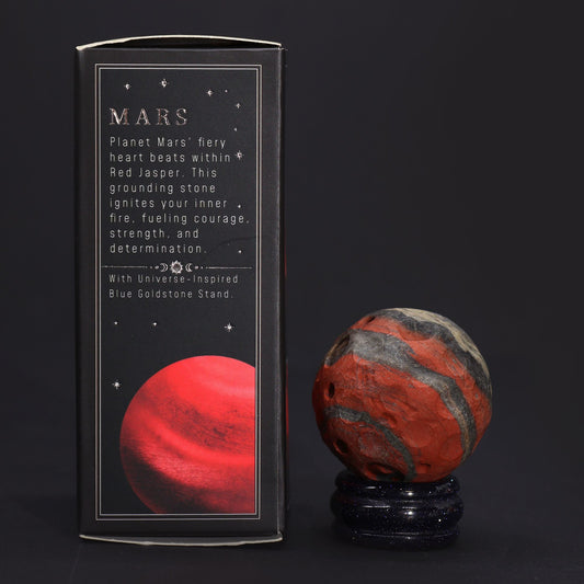 Planeta Marte de Jaspe Rojo