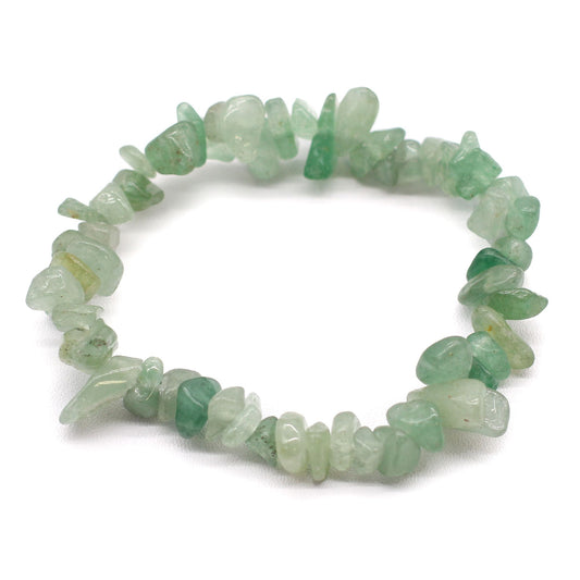 Pulsera de Piedras Preciosas - Aventurina - PROSPERIDAD