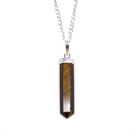 Colgante de punta - Ojo de Tigre - PROTECCIÓN