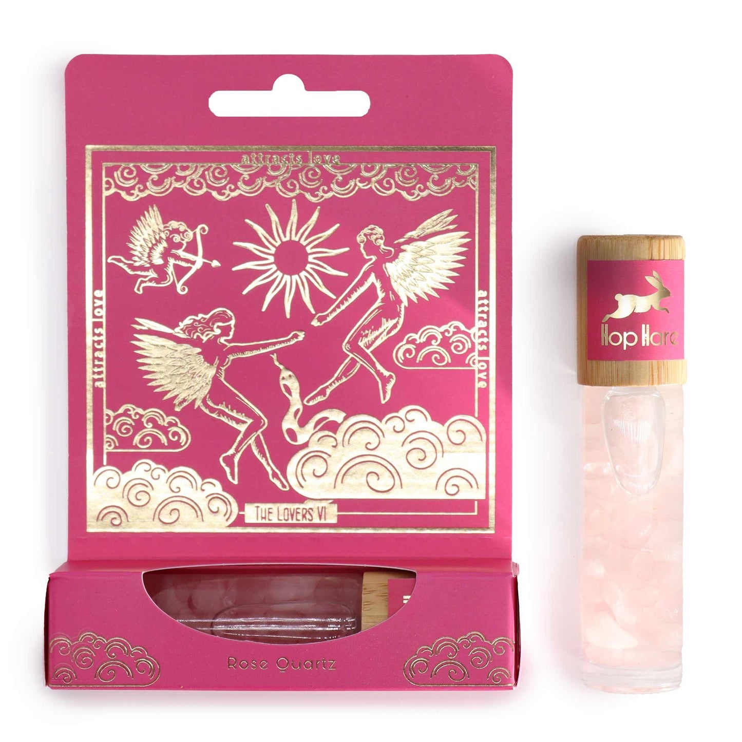 Roll On Cuarzo Rosa - LOS AMANTES