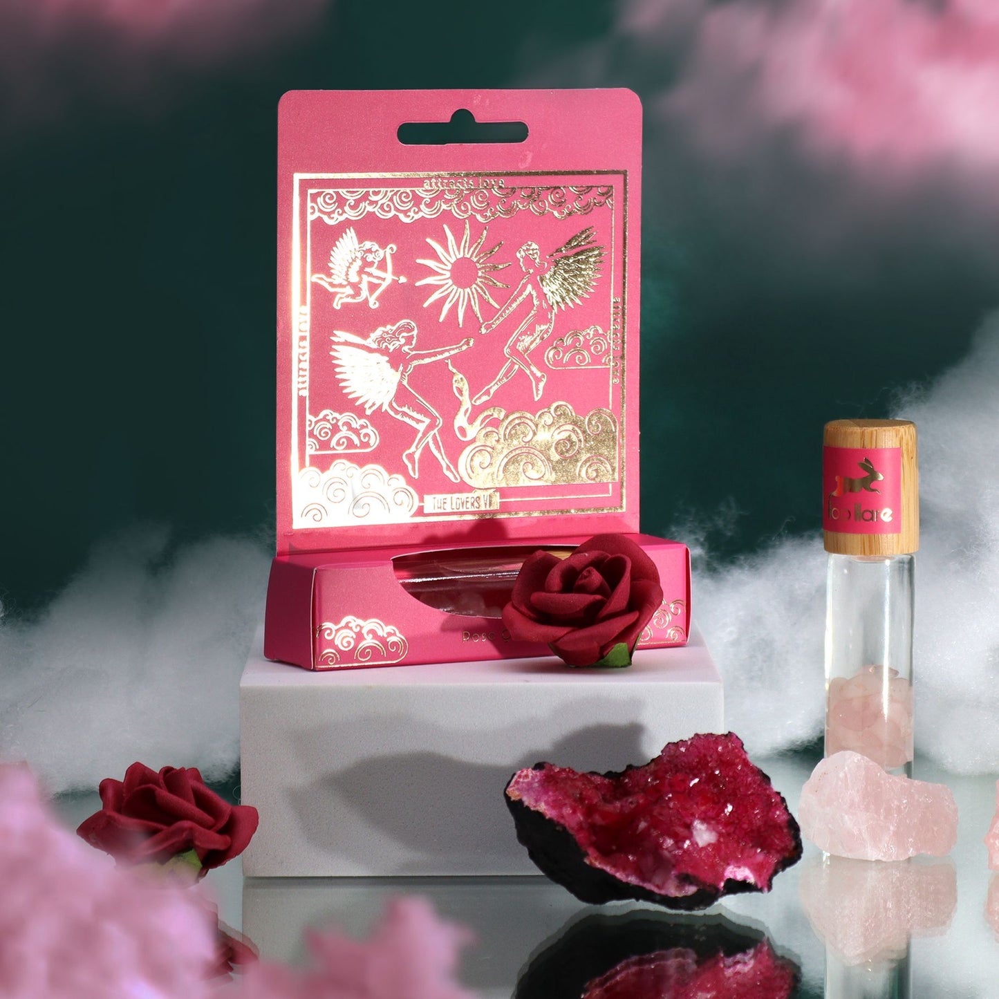 Roll On Cuarzo Rosa - LOS AMANTES