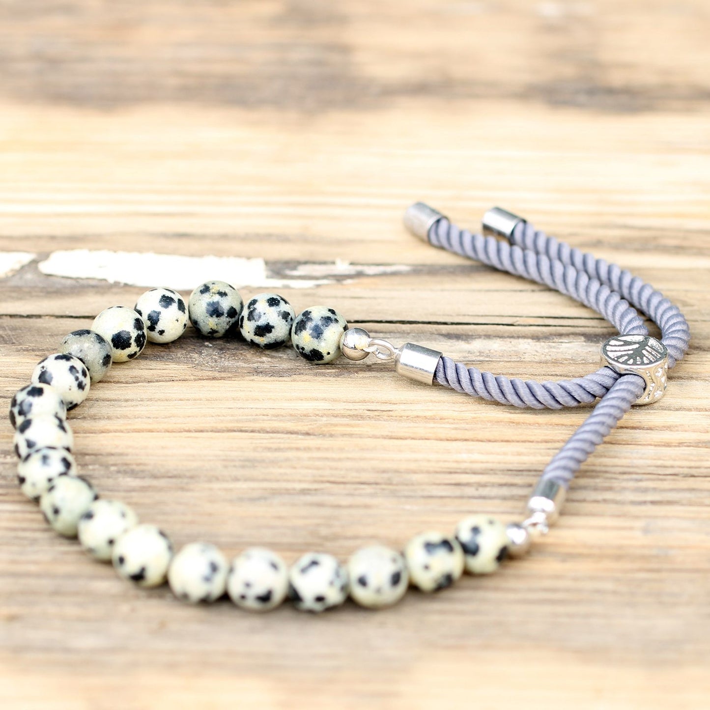 Pulsera de Jáspe Dálmata