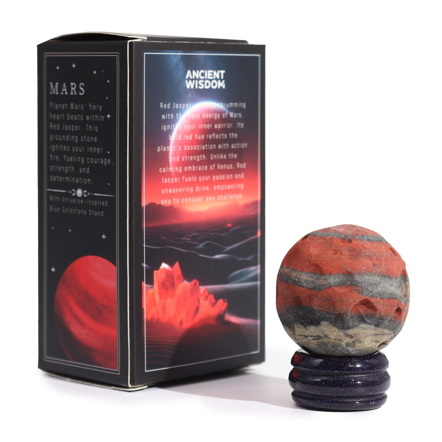 Planeta Marte de Jaspe Rojo