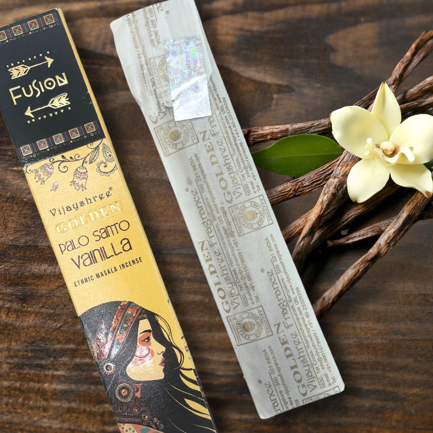 Kit de 6 Inciensos Palo Santo + Porta Incienso