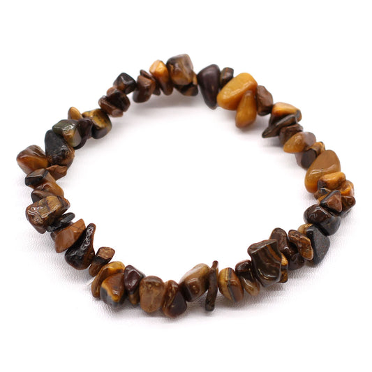 Pulsera de Piedras Preciosas - Ojo de Tigre - PROTECCIÓN