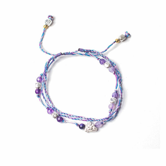 Pulsera de cuerda del templo - PROTECCIÓN Y FORTUNA