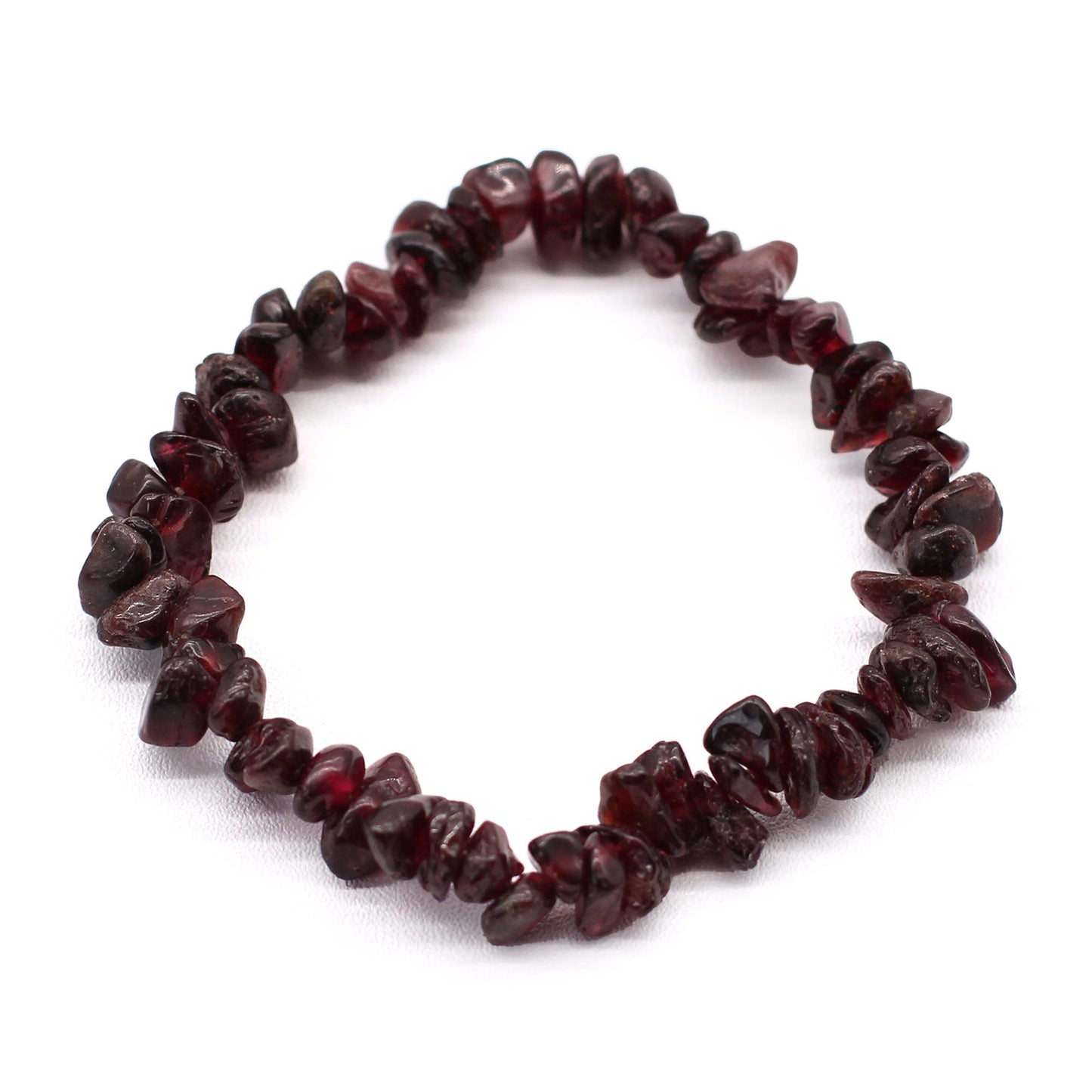 Pulsera de Piedras Preciosas - Granate de sangre - ENERGÍA