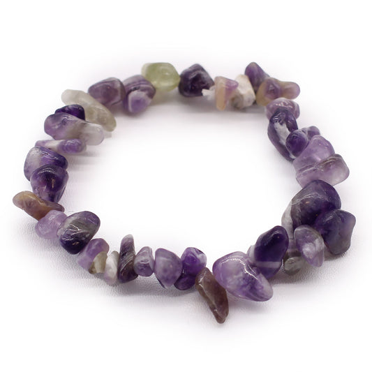 Pulsera Piedras Preciosas - Amatista - CALMA